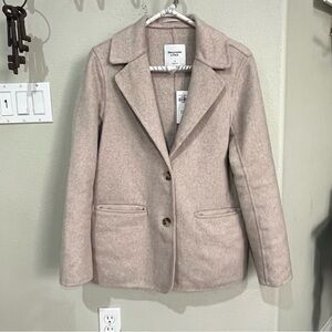Abercrombie & Fitch Cream Blazer